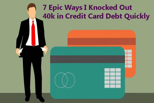 Knocked Out Credit Card Debt Quickly